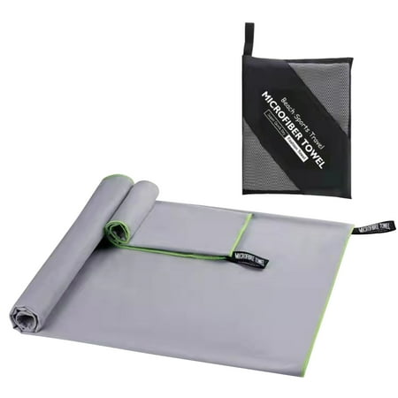 Seyotauo Super Absorbent Microfiber Towel Quick Drying Lightweight Gym Sports Towel for Workout Fitness Yoga Camping Beach Travel Outdoor Activities