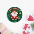 thumbnail image 3 of Niusricy Pocket Mirror, Santa Claus Snowman Elk Round Portable Mini Mirror Christmas Gift, 3 of 6