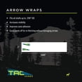 thumbnail image 3 of Tac Vanes Standard Arrow Wrap - 4.675" Blue 13 Pack, 3 of 6