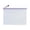 Red2, variant on Nnndbs A4 Mesh Zipper File Bag, Transparent Document Pouch with Zipper Closure for School Office Travel Storage