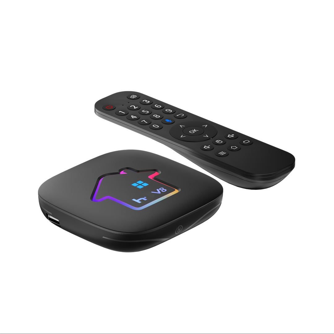 2026 H9 Brazil TV Box – New Version – Voice Remote Control