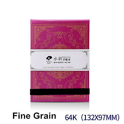 Paul Rubens 50% Cotton 300g/m2 Watercolor Paper 20 sheets Travel Water Color Book Notepad Paper for Painting Art Supplies He Qiyong unisex