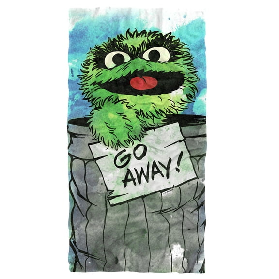Sesame Street Can It Officially Licensed Beach Towel 30' X 60'