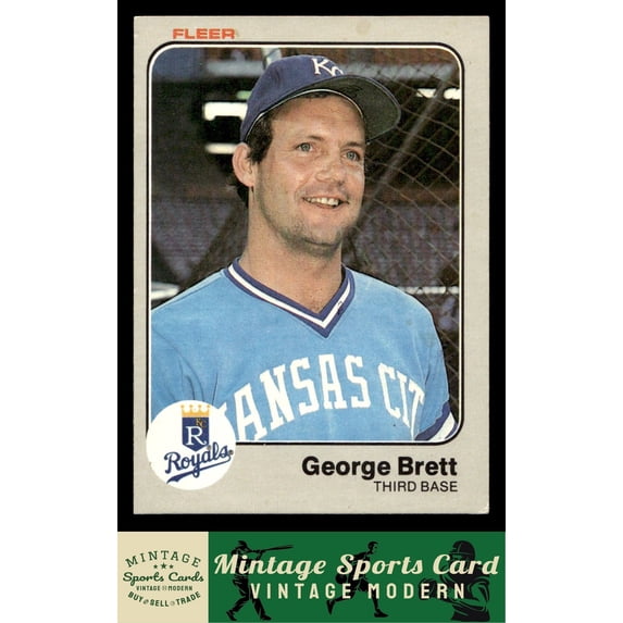 1983 Fleer George Brett #108