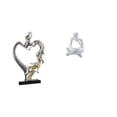 thumbnail image 1 of Estatua de pareja,Figura de pareja besándose,regalo de boda moderno,Estatua de pareja besándose en el aniversario de San Valentín,Figura de lector abstracto,Estatua de pensador, 1 of 8