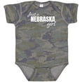 thumbnail image 3 of Inktastic Just a Nebraska Girl Born and Raised Girls Baby Bodysuit, 3 of 5