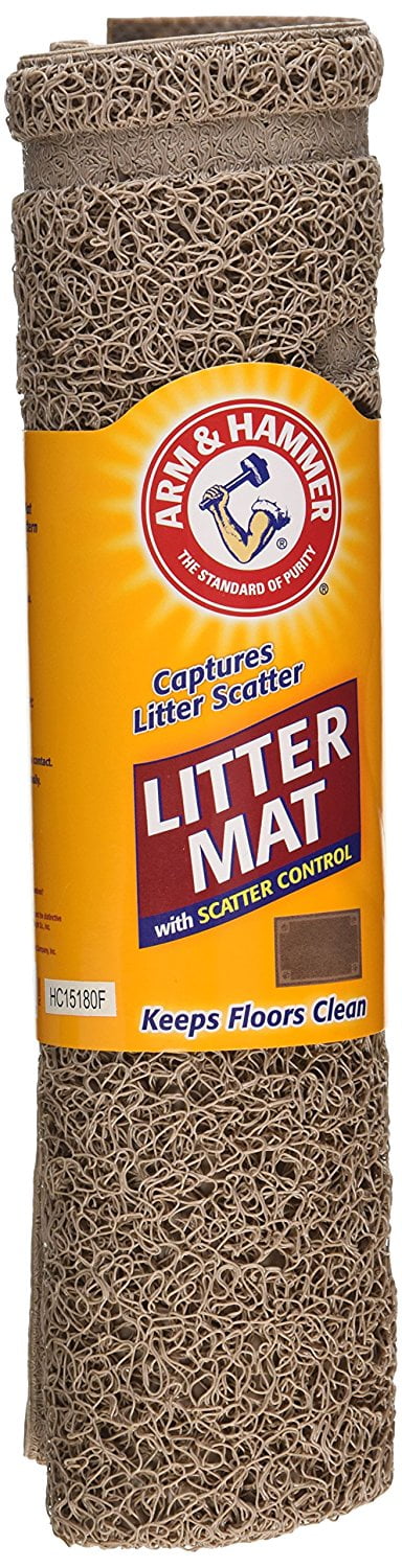 scatter control litter mat