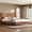 Brown, variant on URTR Natural Full Size Bamboo Platform Bed Frame with Headboard, Mid-Century Modern Solid Wood Bed with Rounded Corners for Safety, Heavy-Duty Slats No Box Spring Needed, Eco-Friendly