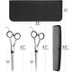thumbnail image 2 of Professional Hairdressing Tools Hairdressing Scissors Teeth Scissors Flat Scissors Home Set Combination Cut Bangs Artifact, 2 of 5