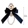 thumbnail image 2 of Key Bag Pendant Accessories Pearl Bow Keychain Cute Beaded Bracelet Key Chain For Purse Bag Backpack Car Charm Ribbon, 2 of 7