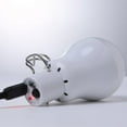 thumbnail image 3 of Solar Panel Powered LED Bulb Light Portable Outdoor Camping Tent Energy Lamp 15W, 3 of 5
