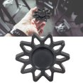 thumbnail image 4 of Jouet de Rotation du Bout des Doigts, Autisme en Forme de Soleil, Jouet Rotatif en Métal pour Halloween Argent, Noir, 4 of 8