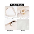 thumbnail image 4 of LAVA Hobo Bag Purses for Women, Soft Shoulder Bag Vegan Leather Tote Slouchy Handbag with Pouch (Beige), 4 of 7