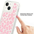 thumbnail image 6 of Mantto Case For iPhone 14 Plus Phone Case,Luxury Leopard Pattern Design Cases Soft Silicone Slim TPU Shockproof Protective Bumper Cover for Women Men For iPhone 14 Plus, Pink, 6 of 8
