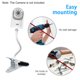 thumbnail image 2 of Soporte de montaje con clip compatible con Infant DXR-8 y DXR-8 PRO, 2 of 8