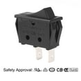 thumbnail image 2 of 10Pcs 20A/125V 22A/250V  SPST 2 Terminal 2 Position Boat Rocker Switch UL Listed, 2 of 4