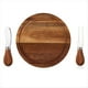thumbnail image 1 of Juego de Mesa de Quesos Redonda para Baby Shower, Ideal para Bodas, con Premios para los Ganadores. Mini Tabla de de Madera para Invitados, Recuerdo de Boda., 1 of 5