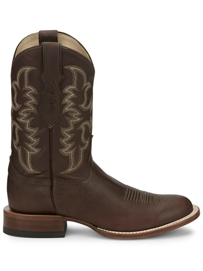 Round Toe Justin Cowboy Boots Near Me Justin Men's Western Boot
