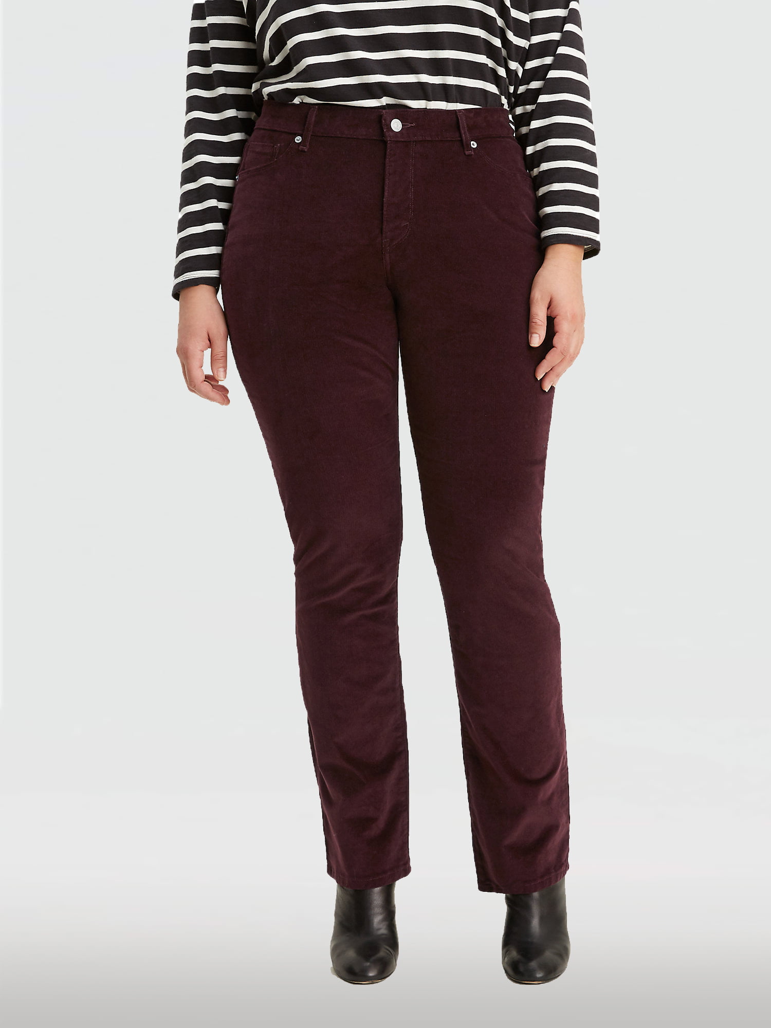 Introducir 69+ imagen plus size levi's classic fit straight leg jeans ...