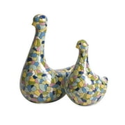 IK Gervaiso Hand Painted Birds - Set of 2
