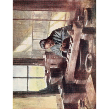 Japan 1901 A cloisonne worker Canvas Art - Mortimer Menpes (24 x 36)