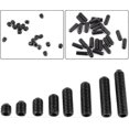 thumbnail image 5 of Pack Of 200pcs M3 Carbon Steel Hex Nuts Hex Grub Screw Set Cup Point Grub Screw Set Machine Assortment Kit, 5 of 5
