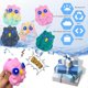 thumbnail image 2 of 5-Pack 3D Anti-Stress Squeeze Pop Balls Silicone Sensory Toy Stress Balls Easter Gifts for Kids Adult Seniors, 2 of 4