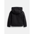 thumbnail image 2 of Athletic Works Boys' Double Knit Zip Front Jacket with Hood, Sizes 4-18 & Husky, 2 of 3