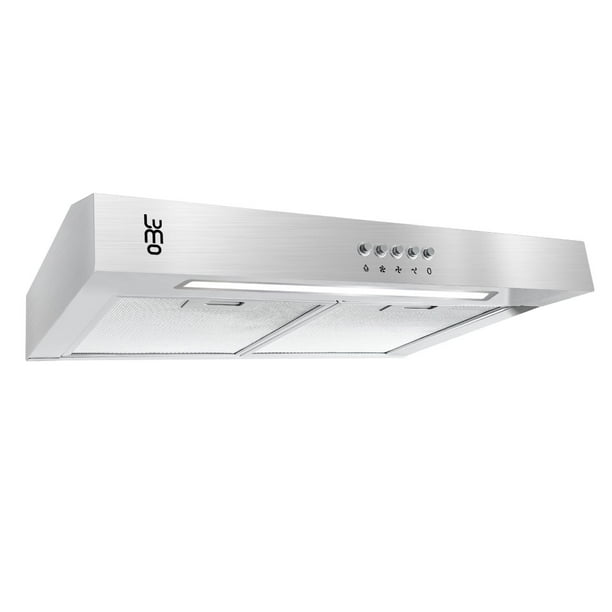 Campana Extractora de Pared LUMO 60 cm Acero Inox Luz Led plateado MEDIANO