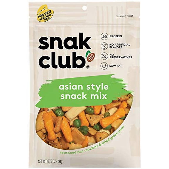 Snak Club Asian Style Snack Mix, 6.75 Oz.