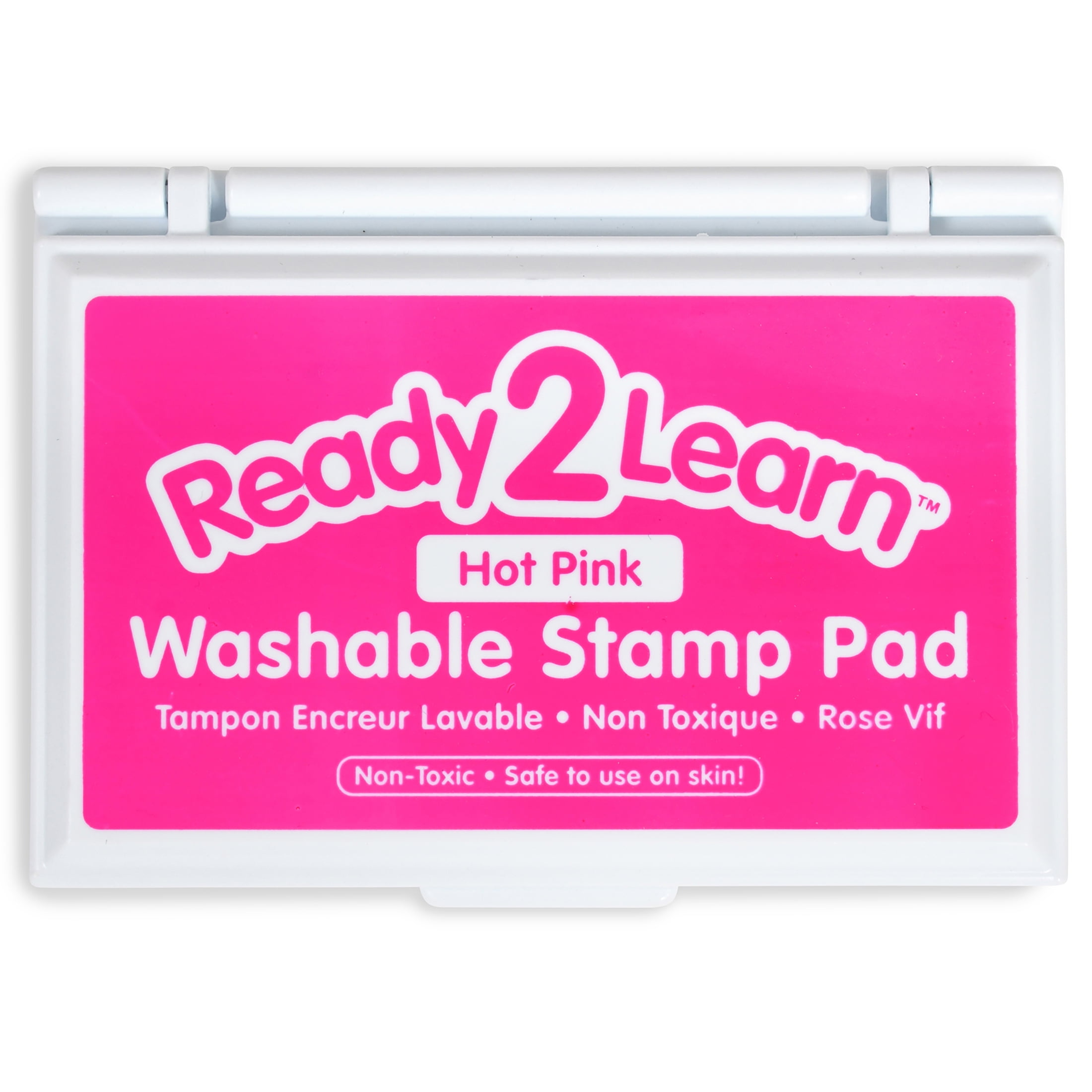 Center Enterprises Ready2Learn Washable Stamp Pad Hot Pink Ink Pack of 6 (CE-10044-6)