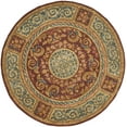 thumbnail image 2 of Safavieh Empire Horatio Oriental Wool Area Rug, Burgundy/Gold, 4' x 4' Round, 2 of 10