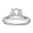 thumbnail image 5 of Auriga Fine Jewelry 14k White Gold 3 ct. LG Diamond Round Solitaire Engagement Ring for Women Size 7, 5 of 6