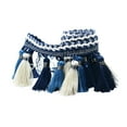 thumbnail image 3 of Abbraccia Polyester Tassel Long Fringe Trim Crafts Accessories Tassel Lace Trim Polyester Fringe for DIY Curtain Lamp Shade Home Decor blue, 3 of 9