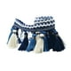 thumbnail image 3 of Borla de encaje con flecos largos para coser, borla de poliéster, flecos de poliéster para pantallas de lámparas, acolchado, decoración del hogar y azul, 3 of 9