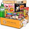 thumbnail image 1 of Premium International Asian Snack Box with Korean spicy chicken noodles and Exotic Snacks from Around the World - Perfect Care Package Gift for Friends, Family, and Coworkers. (Carbonara/Cre, 1 of 5