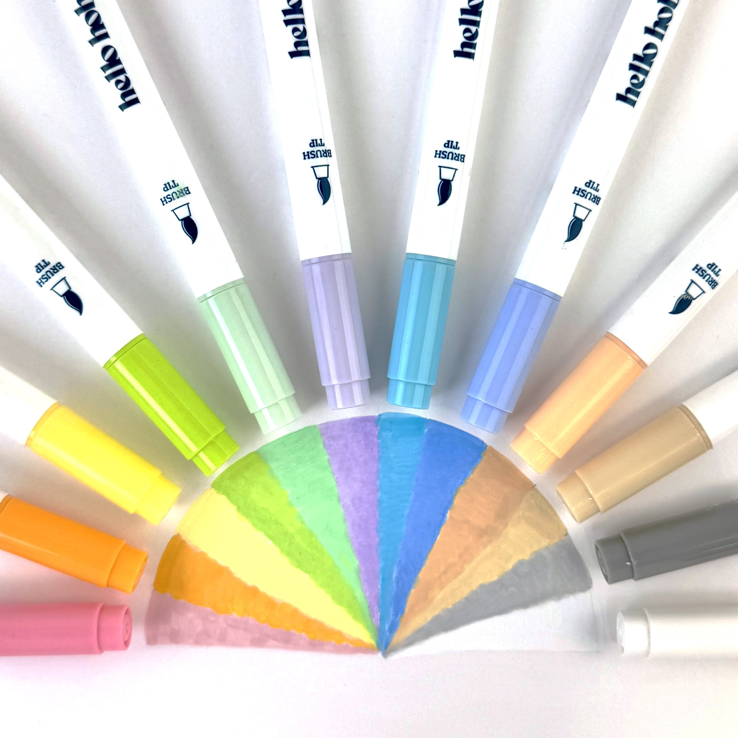 Hello Hobby Detailed Acrylic Paint Marker, 12 Count Pastel