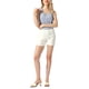 thumbnail image 2 of Pantalones cortos casuales INSPIRE CHIC para mujer con bolsillos, pantalones cortos atléticos de verano elásticos S blancos, 2 of 6