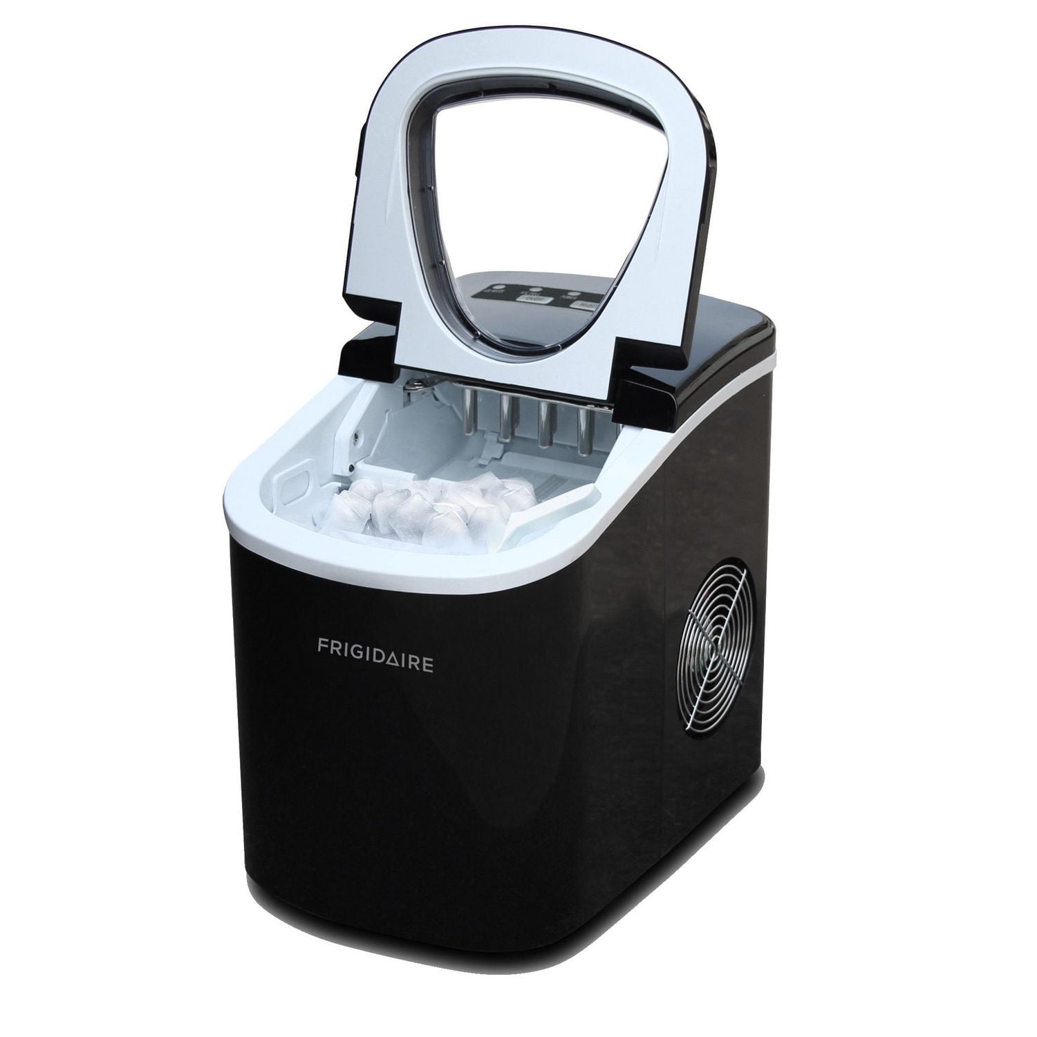 Frigidaire Countertop Compact Ice Maker with 26lb Capacity Production per Day - Black