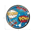 thumbnail image 3 of Superhero Party Supplies Bundle with Lunch Plates, Cake Plates, and Napkins for 8 Guests, 3 of 5
