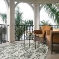 thumbnail image 4 of Safavieh Courtyard Vivienne Geometric Indoor/Outdoor Area Rug, Light Gray/Anthracite/Aqua, 5'3" x 7'7", 4 of 9