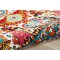 thumbnail image 6 of Nourison Oakdale OKD06 White/Blue/Red Indoor Area Rug - 5'3 x 7'3, 6 of 6