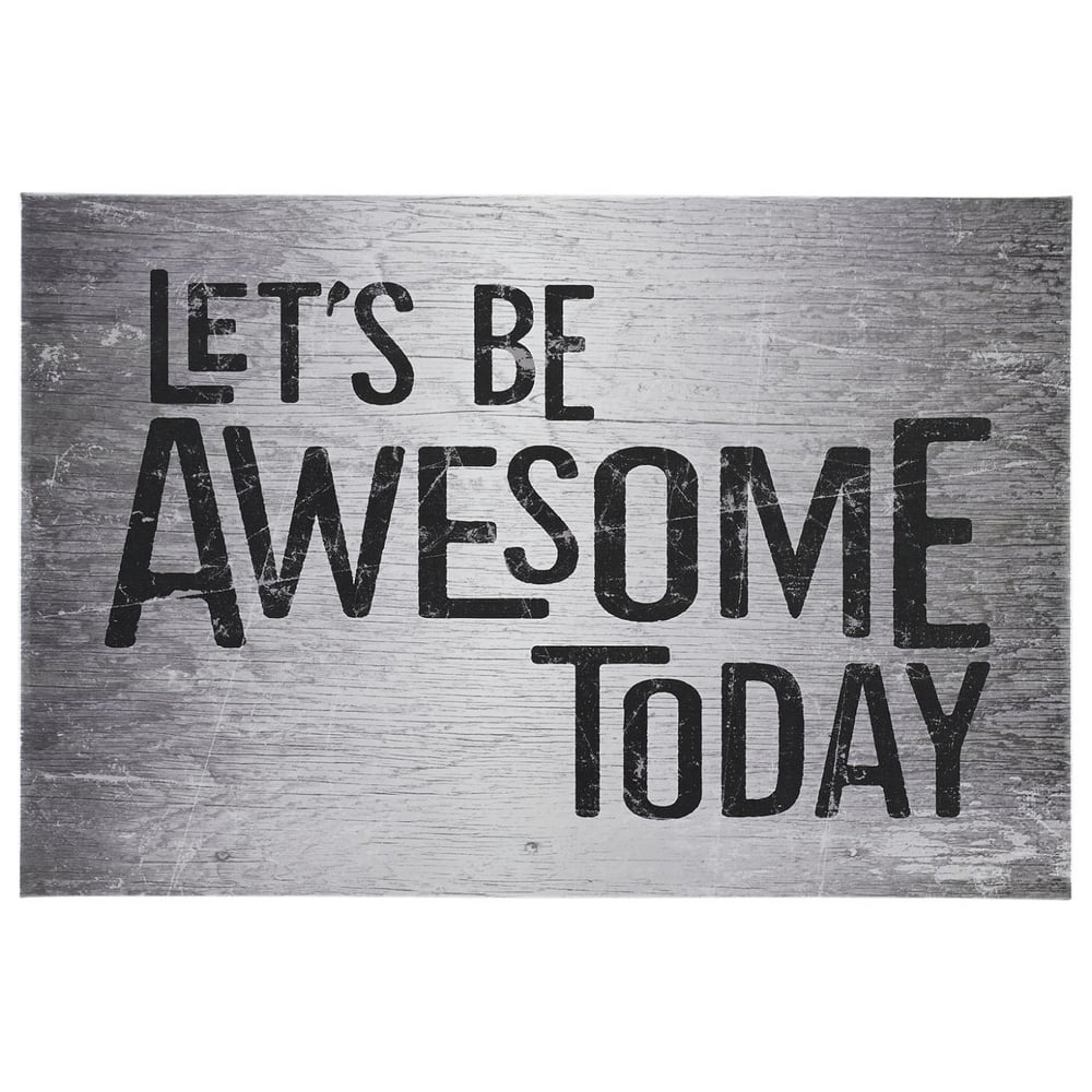 Signature Design by Ashley Dominy "Lets Be Awesome Today" Youth Wall