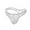 White, variant on Bigersell Womens Thong Underwear Clearance Womans Underwear Briefs Panty Style P-482 Polyester Bikini Panties High Waisted Thong Underwear Briefs High Waist Women's Panties Black XXL