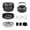 Black, variant on M Buder Camping Cookware Set Non-Stick Lightweight Pot Pan Kettle Kit with Stainless Steel Plates and Utensils for Outdoors Hiking Picnic Backpacking Black 7.48 inches / 19 cm