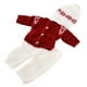 thumbnail image 4 of Disfraz de fotografía para bebés cómodos accesorios de fotografía para recién nacidos lavables de mohair navideños para cumpleaños de bebés para bautismo de recién ANGGREK Otros, 4 of 8