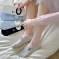thumbnail image 2 of TELOLY 10Pairs Ankle Socks for Women,Cotton Ankle Socks for Women 9-12,Low Cut Socks, 2 of 3