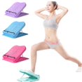 thumbnail image 2 of Tabla de estiramiento con inclinación ajustable y antideslizante de 8 niveles para masaje de pies, yoga, gimnasio en casa, equipo de corrección de articulaciones para piernas delgadas, azul, 2 of 5