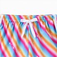 thumbnail image 4 of KPOPLK Baby & Toddler Boy Cotton Shorts 2t 3t 4t 5t 6t 7t Summer Casual Elastic Waist Stripe Print Shorts Size 4-5 Years,Multicolour, 4 of 5