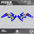 thumbnail image 4 of Kalair GFX Graphics Kit for Honda CRF150R (2007-2023) Pecker Series, 4 of 5